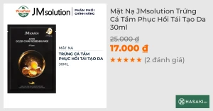 Mặt Nạ JMsolution Trứng Cá Tầm Phục Hồi Tái Tạo Da 30ml