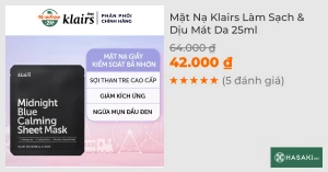 Mặt Nạ Klairs Làm Dịu Da & Kiểm Soát Dầu Nhờn 25ml