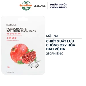 Mặt Nạ Lebelage Trái Lựu Chống Oxy Hóa 25g