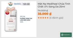 Mặt Nạ Mediheal Chứa Tinh Chất I.P.I Sáng Da 25ml