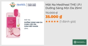 Mặt Nạ Mediheal THE I.P.I Dưỡng Sáng Mịn Da 25ml
