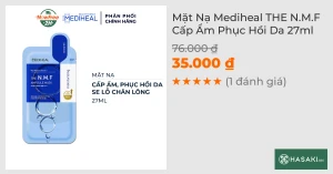 Mặt Nạ Mediheal THE N.M.F Cấp Ẩm Phục Hồi Da 27ml