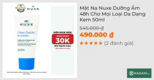 Mặt Nạ Nuxe Dưỡng Ẩm 48h Cho Mọi Loại Da Dạng Kem 50ml