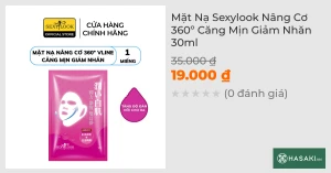 Mặt Nạ Sexylook Nâng Cơ 360º Căng Mịn Giảm Nhăn 30ml
