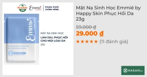Mặt Nạ Sinh Học Emmié Phục Hồi, Dịu Da 25g