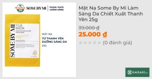 Mặt Nạ Some By Mi Làm Sáng Da Chiết Xuất Thanh Yên 25g