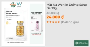 Mặt Nạ Wonjin Dưỡng Sáng Da 30g
