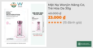Mặt Nạ Wonjin Nâng Cơ, Trẻ Hóa Da 30g