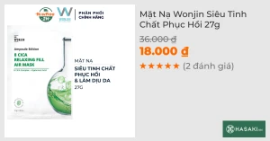 Mặt Nạ Wonjin Siêu Tinh Chất Phục Hồi 27g
