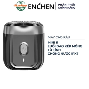 Máy Cạo Râu Enchen Mini 6 Từ Tính Chống Nước IPX7