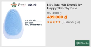 Máy Rửa Mặt Emmié Hỗ Trợ Sạch Sâu Màu Sky Blue