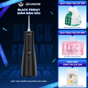 Máy Tăm Nước Havatek Cao Cấp Màu Đen