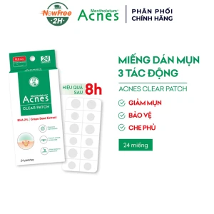 Miếng Dán Mụn Acnes Giúp Giảm Mụn Sưng Viêm 24 Miếng