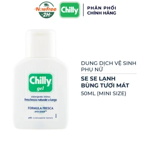 Mini Dung Dịch Vệ Sinh Phụ Nữ Chilly Gel Tươi Mát 50ml