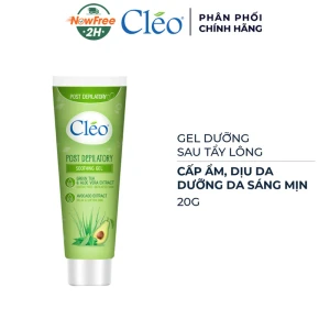 Mini Gel Dưỡng Sau Tẩy Lông Cléo Cấp Ẩm Và Dịu Da 20g
