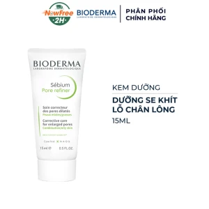 Mini Kem Dưỡng Bioderma Giúp Se Khít Lỗ Chân Lông 15ml