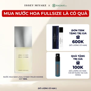 Mini Nước Hoa Nam Issey Miyake L'Eau D'Issey Pour Homme EDT 15ml