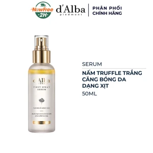 Mini Serum d'Alba Dạng Xịt Nấm Truffle Trắng Căng Bóng Da 50ml