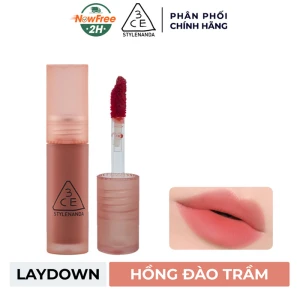[Mini] Son Kem Lì 3CE Laydown - Hồng Đào Trầm Pha Nâu 1.5g