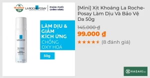 Mini Xịt Khoáng La Roche-Posay Làm Dịu Và Bảo Vệ Da 50g