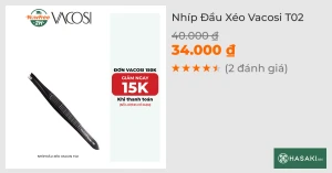 Nhíp Đầu Xéo Vacosi T02