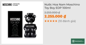 Nước Hoa Nam Moschino Toy Boy EDP 100ml