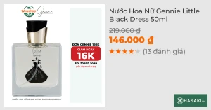 Nước Hoa Nữ Gennie Little Black Dress 50ml