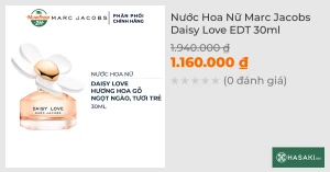 Nước Hoa Nữ Marc Jacobs Daisy Love EDT 30ml
