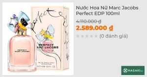 Nước Hoa Nữ Marc Jacobs Perfect EDP 100ml