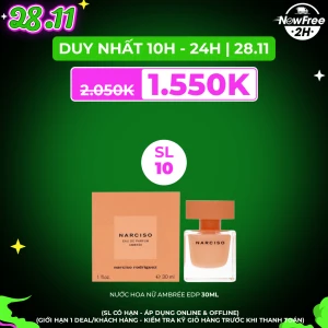 Nước Hoa Nữ Narciso Rodriguez Ambrée EDP 30ml