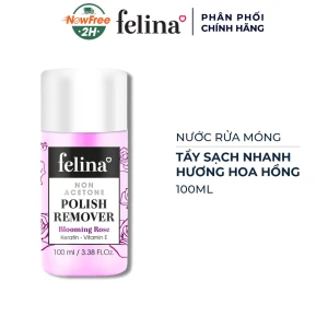 Nước Rửa Móng Felina Cao Cấp Hương Hoa Hồng 100ml
