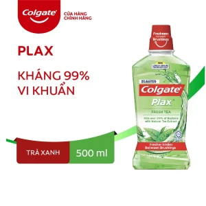 Nước Súc Miệng Colgate Kháng Khuẩn Hương Trà Xanh 500ml 