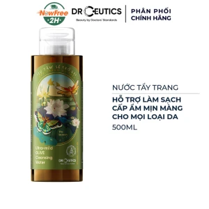 Nước Tẩy Trang DrCeutics Sạch Mịn Màng Cho Mọi Loại Da 500ml (Màu Ngẫu Nhiên)