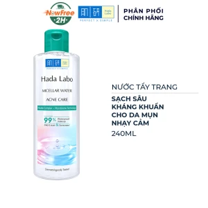 Nước Tẩy Trang Hada Labo Sạch Sâu Cho Da Mụn, Nhạy Cảm 240ml