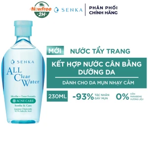 Nước Tẩy Trang Senka Ngăn Ngừa Mụn 230ml
