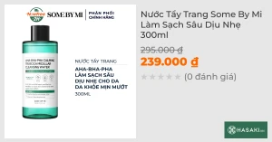 Nước Tẩy Trang Some By Mi Làm Sạch Sâu Dịu Nhẹ 300ml
