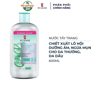 Nước Tẩy Trang Ya Samaya Lô Hội Cho Da Thường, Da Dầu 600ml
