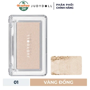 Phấn Highlight Judydoll Bắt Sáng - 01 Vàng Đồng 3g