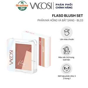 Phấn Má Hồng & Bắt Sáng Vacosi BL03 Sassy Fig 8.3g