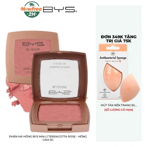 Phấn Má Hồng BYS Mịn Lì Terracotta Rose - Hồng Cam 3g