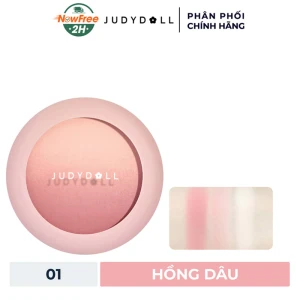Phấn Má Hồng Judydoll Chuyển Màu Mịn Mượt - 01 Hồng Dâu 4.3g
