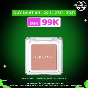 Phấn Má Hồng Judydoll Mềm Mịn Tự Nhiên - 06 Cam Sữa 2g