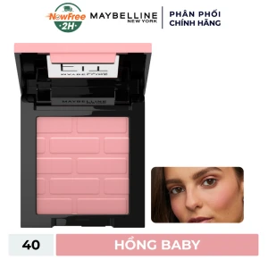 Phấn Má Hồng Maybelline Mịn Lì 40 Proud - Hồng Baby 4.5g
