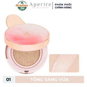Phấn Nước Aperire Chống Nắng Che Phủ Cao 01 Tông Da Sáng Vừa 13g