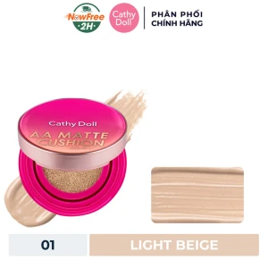 Phấn Nước Cathy Doll Dạng Lì Màu 01 Light Beige 10g