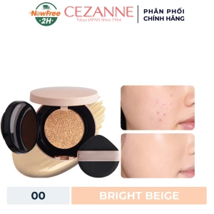 Phấn Nước Cezanne Chống Nắng SPF50 - 00 Bright Beige 11g