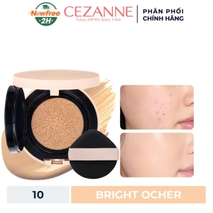 Phấn Nước Cezanne Chống Nắng SPF50 - 10 Bright Ocher 11g