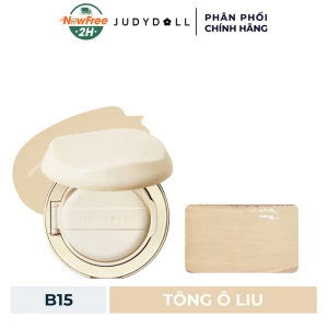 Phấn Nước Judydoll Cấp Ẩm Căng Bóng - B15 Tông Ô Liu 14g