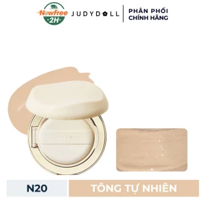 Phấn Nước Judydoll Cấp Ẩm Căng Bóng - N20 Tông Tự Nhiên 14g