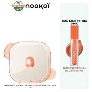 Phấn Nước Nookoi Che Phủ - C21 Beige Tông Da Lạnh 12g